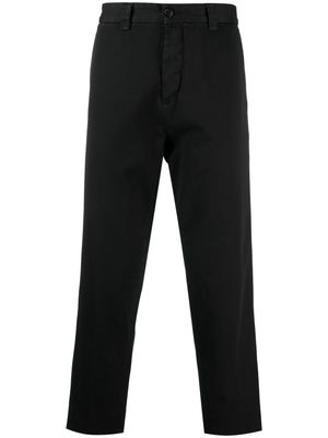 Haikure cotton chino trousers - Black
