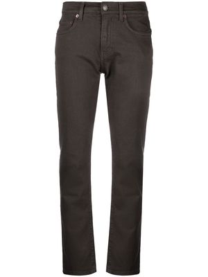 Haikure cropped denim jeans - Brown
