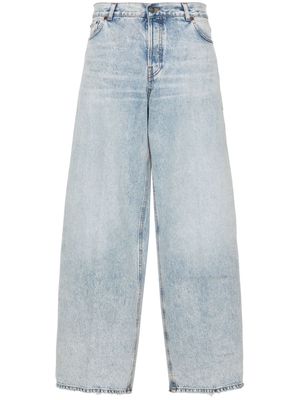 Haikure distressed wide-leg jeans - Blue