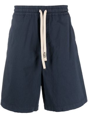 Haikure drawstring-waist shorts - Blue