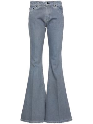 Haikure Farrah distressed-effect flared jeans - Blue