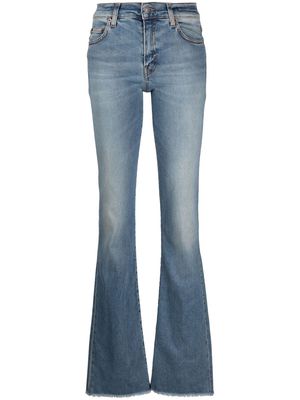 Haikure flared mid-rise jeans - Blue