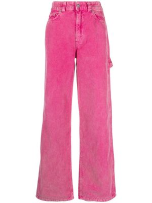 Haikure high rise loose-fit jeans - Pink