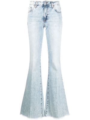 Haikure low-rise flared jeans - Blue