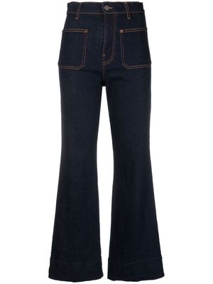 Haikure mid-rise bootcut jeans - Blue