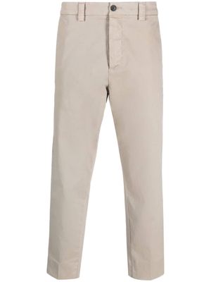 Haikure mid-rise chino trousers - Neutrals