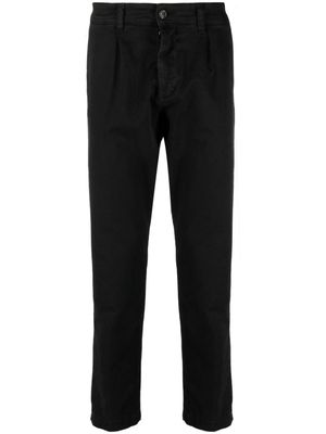 Haikure mid-rise cotton jeans - Black