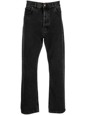 Haikure mid-rise straight-leg jeans - Black