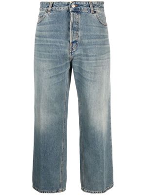Haikure mid-rise wide-leg jeans - Blue