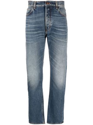 Haikure mid-wash straight-leg jeans - Blue
