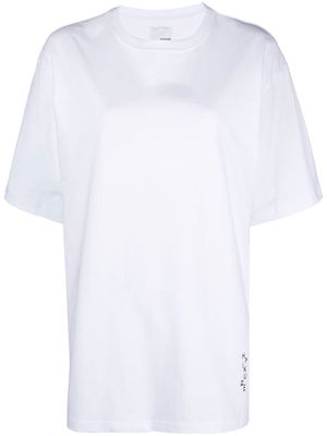 Haikure oversize short-sleeve T-shirt - White