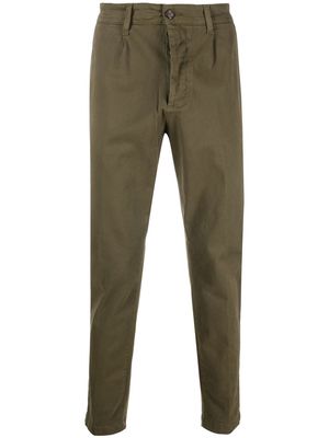 Haikure straight-leg chino trousers - Green