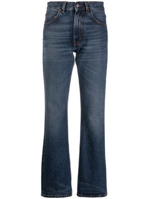 Haikure straight-leg cropped jeans - Blue