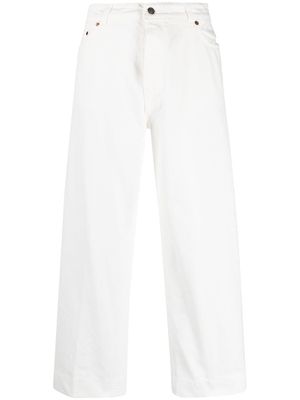 Haikure straight-leg denim jeans - White