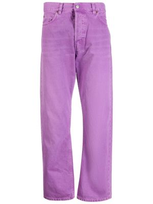 Haikure straight-leg jeans - Purple