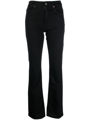 Haikure stretch-cotton high-waisted jeans - Black