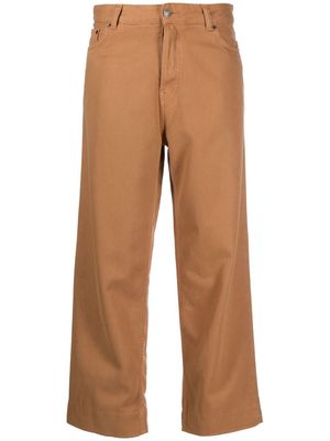 Haikure Wide-leg trousers - Brown