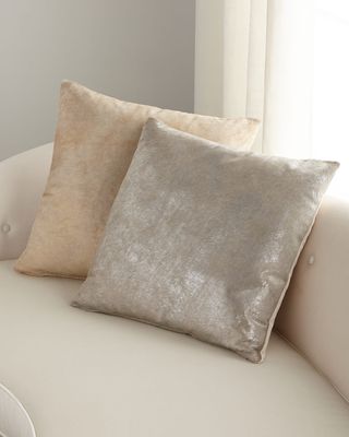 Hair Hide Pillow, 22"Sq.