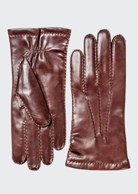 Hairsheep Leather Gloves w/Cashmere Lining