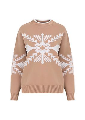 Hakuba Wool Snowflake Sweater