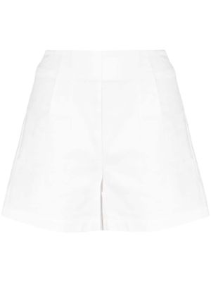 Hale Bob faille-texture short shorts - White