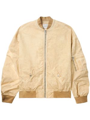 Halfboy cotton bomber jacket - Neutrals