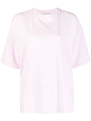 Halfboy embroidered-logo cotton T-shirt - Pink