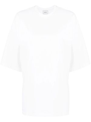 Halfboy embroidered-logo cotton T-shirt - White