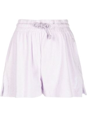 Halfboy high-waist shorts - Purple