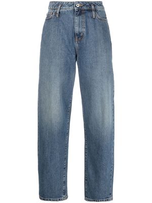 Halfboy high-waisted tapered jeans - Blue