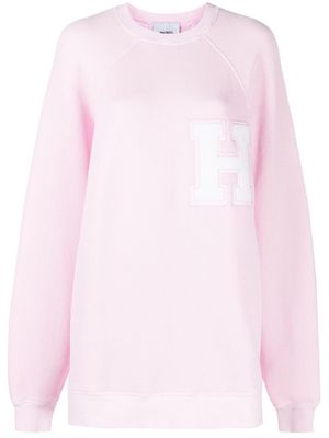 Halfboy logo-appliqué cotton sweatshirt - Pink