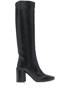 Halmanera Bess 90mm knee-length boots - Black