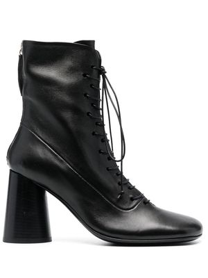 Halmanera Dot 08 90mm leather ankle boots - Black