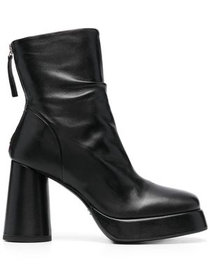 Halmanera Lara 90mm ankle boots - Black