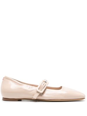 Halmanera Page leather ballerina shoes - Neutrals