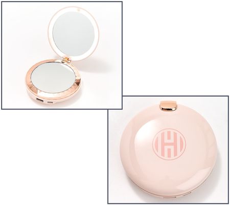 HALO 3-in-1 Compact Mirror with 5,000mAh Power Bank