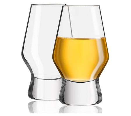 Halo Crystal Whiskey Glasses - 7.8-oz - Set of 2