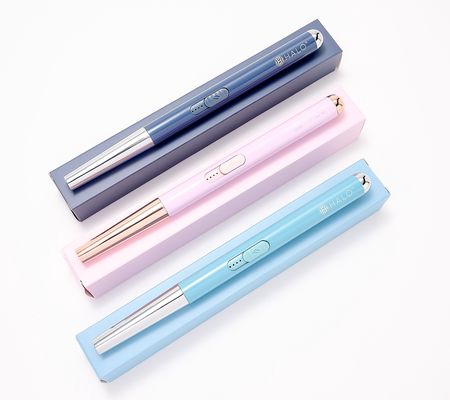 HALO Set of 3 Rechargeable Lighter Wands w/ Gift Boxes