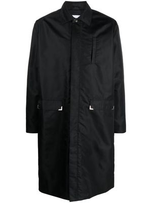 Han Kjøbenhavn knee-lenght raincoat - Black