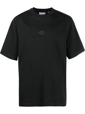 Han Kjøbenhavn logo-print short-sleeved T-shirt - Black
