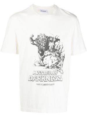 Han Kjøbenhavn Masters of Darkness graphic T-shirt - White