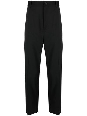 Han Kjøbenhavn mid-rise tailored-cut trousers - Black