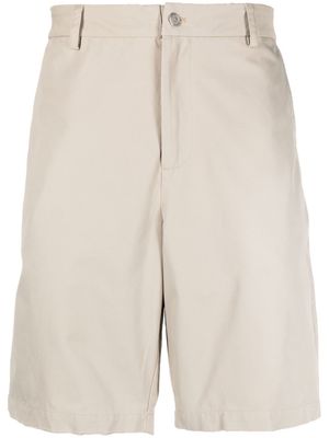 Han Kjøbenhavn straight-leg cotton shorts - Neutrals