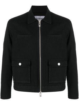 Han Kjøbenhavn zip-fastening shirt jacket - Black