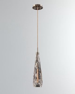 Hand-Blown Hanging Glass Pendant