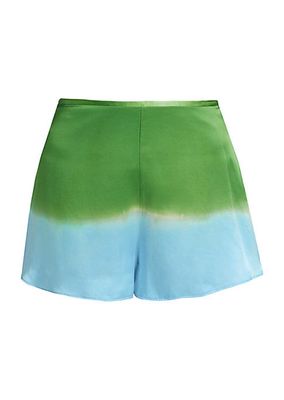 Hand Dip-Dyed Shorts