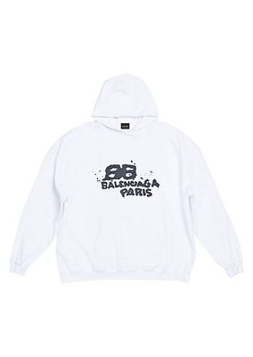 Hand Drawn BB Icon Hoodie Large Fit