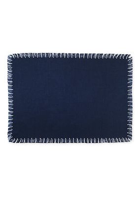 Hand-Knotted Fringe 4-Piece Placemat Set