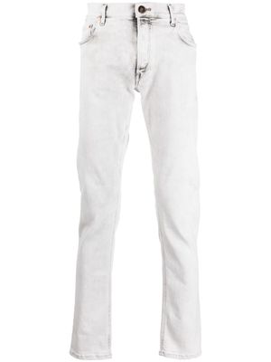 Hand Picked washed slim-fit jeans - Grey