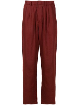 Handred linen tapered trousers